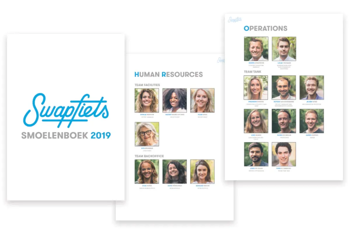 Anne Zwagers Internal Communication Design - AZ works