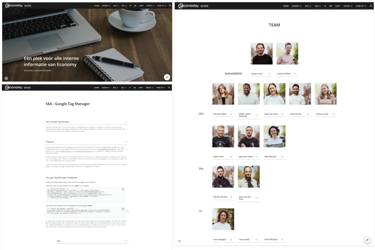 Anne Zwagers Internal Communication Design - AZ works